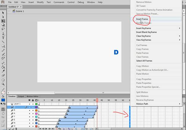 Text Animation In Flash Text Animation In Flash